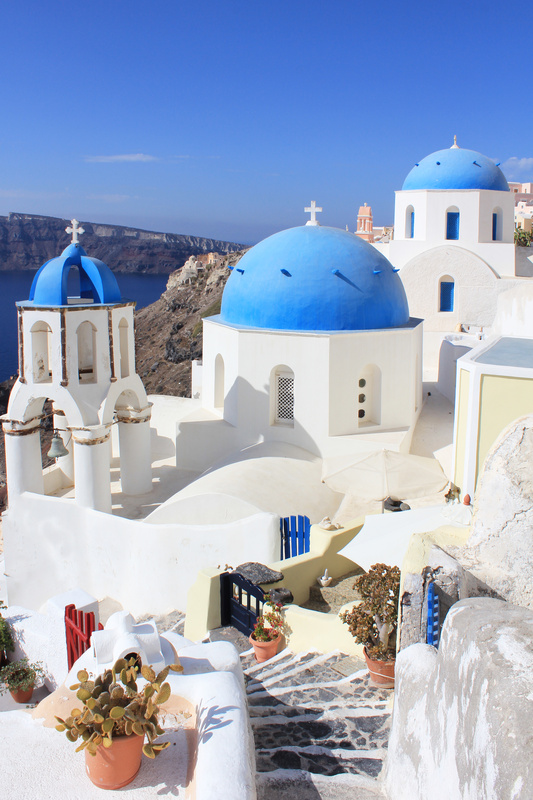 Santorini during Island hopping tour